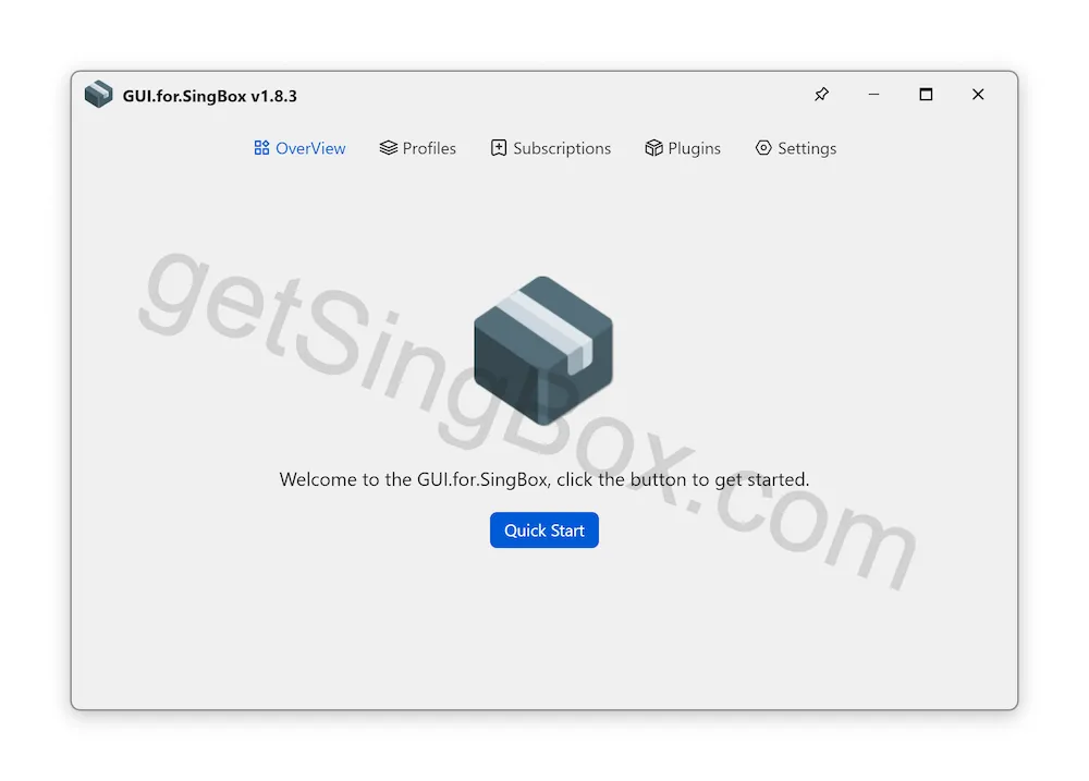 GUI for SingBox Launch